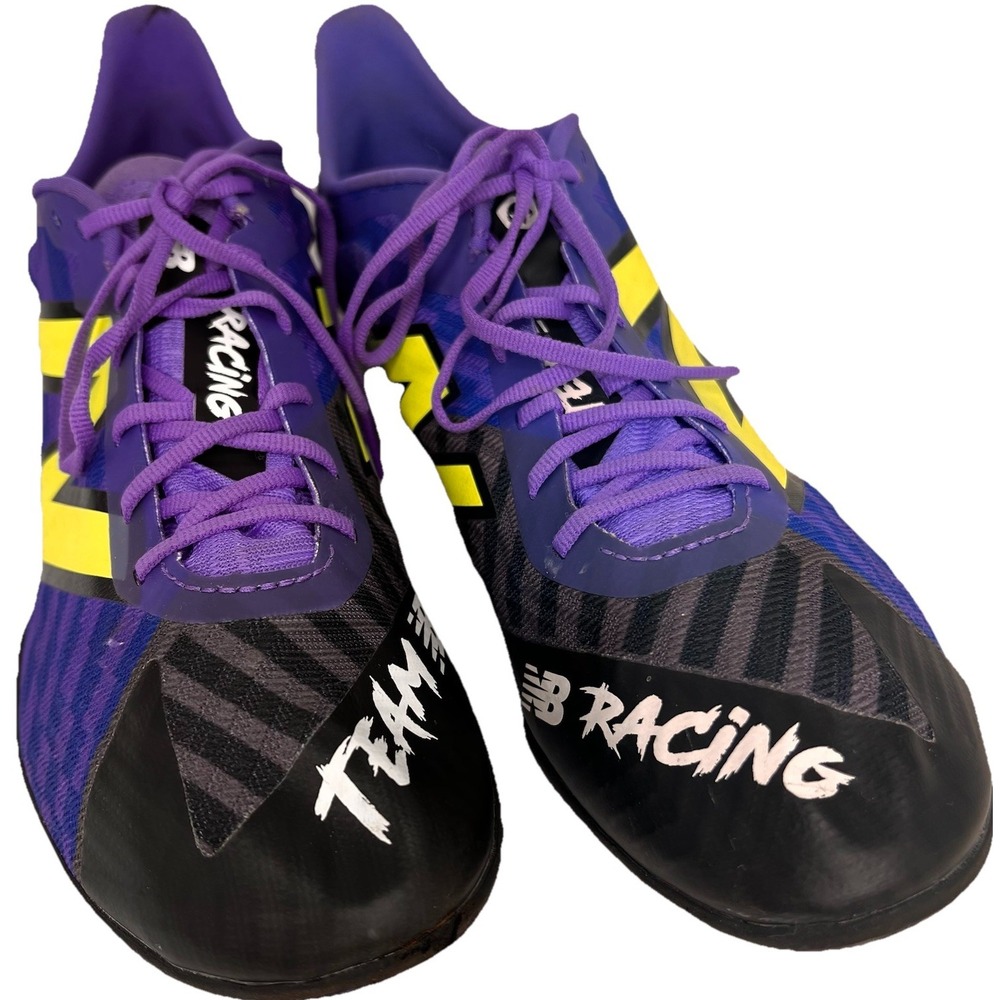 New Balance WSD100L5 Womens Track Spikes Sz 9 Purple NB Racing Sprint Cleats